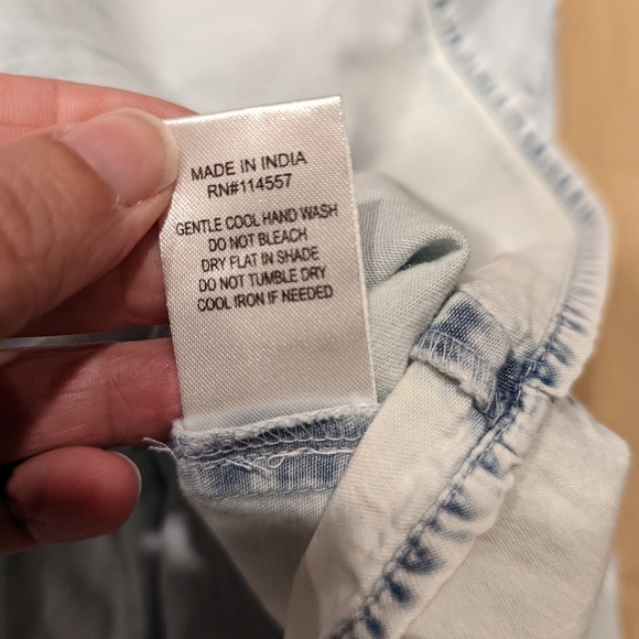 Light Blue Chambray Dress - Picture 7 of 8